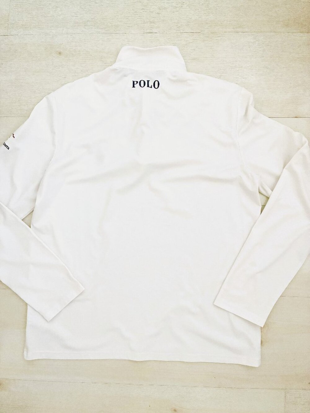 Polo Golf Ralph Lauren Men's Quarter-Zip quarter-zip pullo Navy Pony Size Medium - Picture 2 of 7